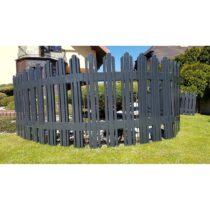 Záhradný plôtik Mega antracit, 4,7 m