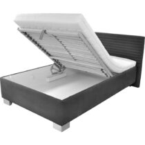 Čalúnená Posteľ Como, 120x200, Sivá