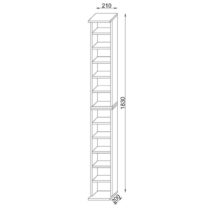 Cd Regál Bigol Čierny