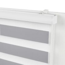 Dvojitá Roleta Thomas, 120/160cm, Sivá