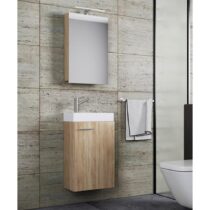 Elegantná Kúpeľňová Zostava 4 Dielna S Led, Š. 40 Cm