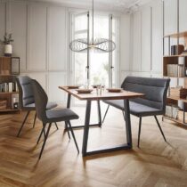 Lavica Eva Tmavosivá