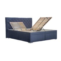 Manželská Posteľ Klara 160x200, Tmavomodrá