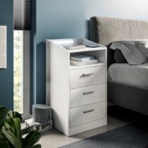 Nočný Stolík Lumo S Led Osvetlením A Usb Pripojením