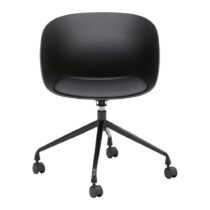 Otočná Kancelárska Stolička Lia Čierna
