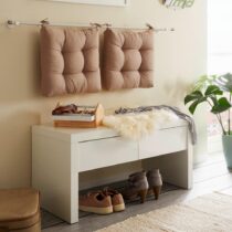 Poduška Na Sedenie Elli, 40/40/7cm, Prírodná