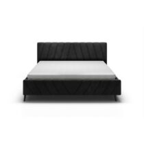 Posteľ Melli S Roštom A Úlož. Priestorom 140x200, Čierna