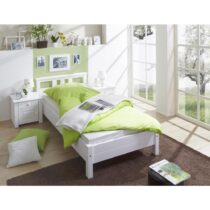 Posteľ Z Masívnej Borovice Merci, 90x200cm, Biela