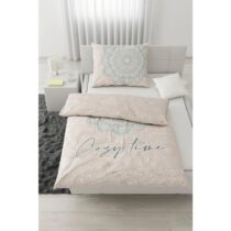 Posteľná Bielizeň Cozy Time, 140/200cm, Béžová