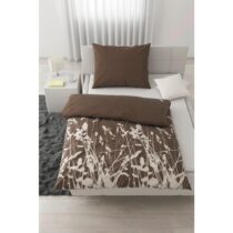 Posteľná Bielizeň Emilia, 140/200cm, Hnedosivá
