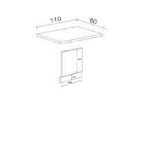 Predný Kryt Na Umývačku Riadu Samoa Gsp-Paket Ti 60