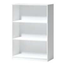 Regál S 3 Priehradkami - Biely