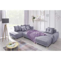 Rozkladací Gauč V Tvare U Lukas Svetlosivý