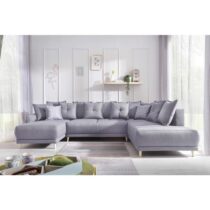 Rozkladací Gauč V Tvare U Lukas Svetlosivý