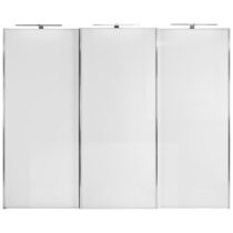 Šatníková Skriňa Sonate Rom, 249x222 Cm, Biela