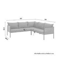 Sedacia Zostava Na Terasu Sara