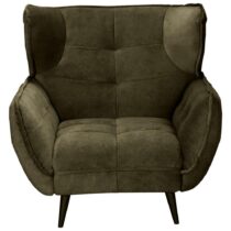 Široké Kreslo Ariana, Zelené