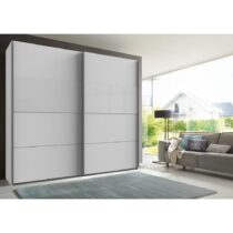 Skriňa S Posuvnými Dverami Bramfeld,biela/sklo Biele