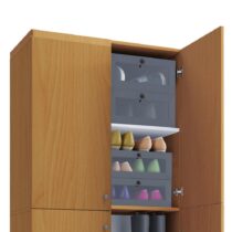 Skrinka Na Topánky Lona Š: 70cm Dekor Buk