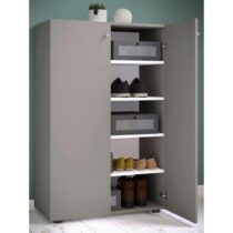 Skrinka Na Topánky Lona Xl, Š. 70cm, Sivá