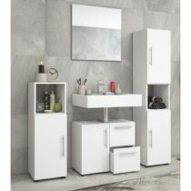 Skrinka Pod Umývadlo Flandu Biela