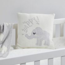 Vankúš Pre Bábätko Elly Sivý/biely