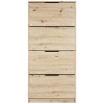 Výklopná Skrinka Na Topánky Bela -Exklusiv-