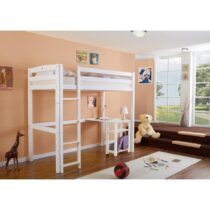 Vyvýšená Posteľ Tolly R Biela